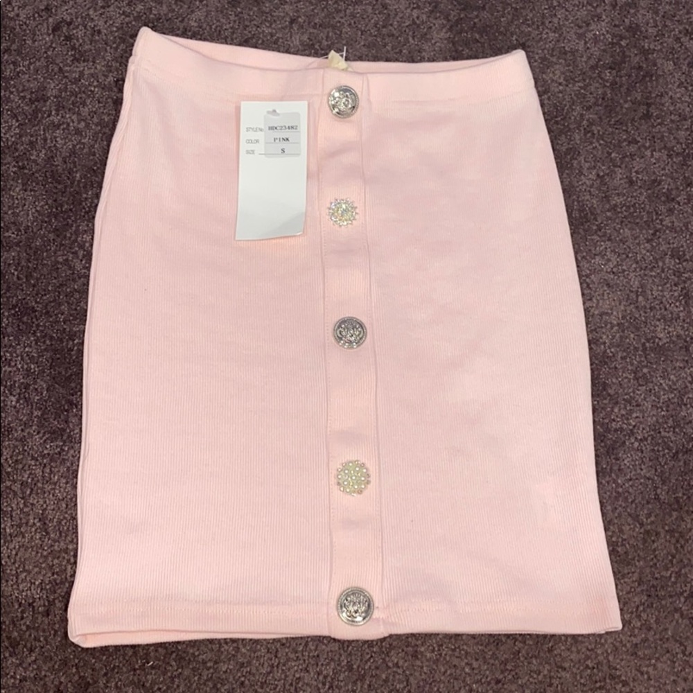 Hot & Delicious Baby Pink Pencil Skirt! 💗